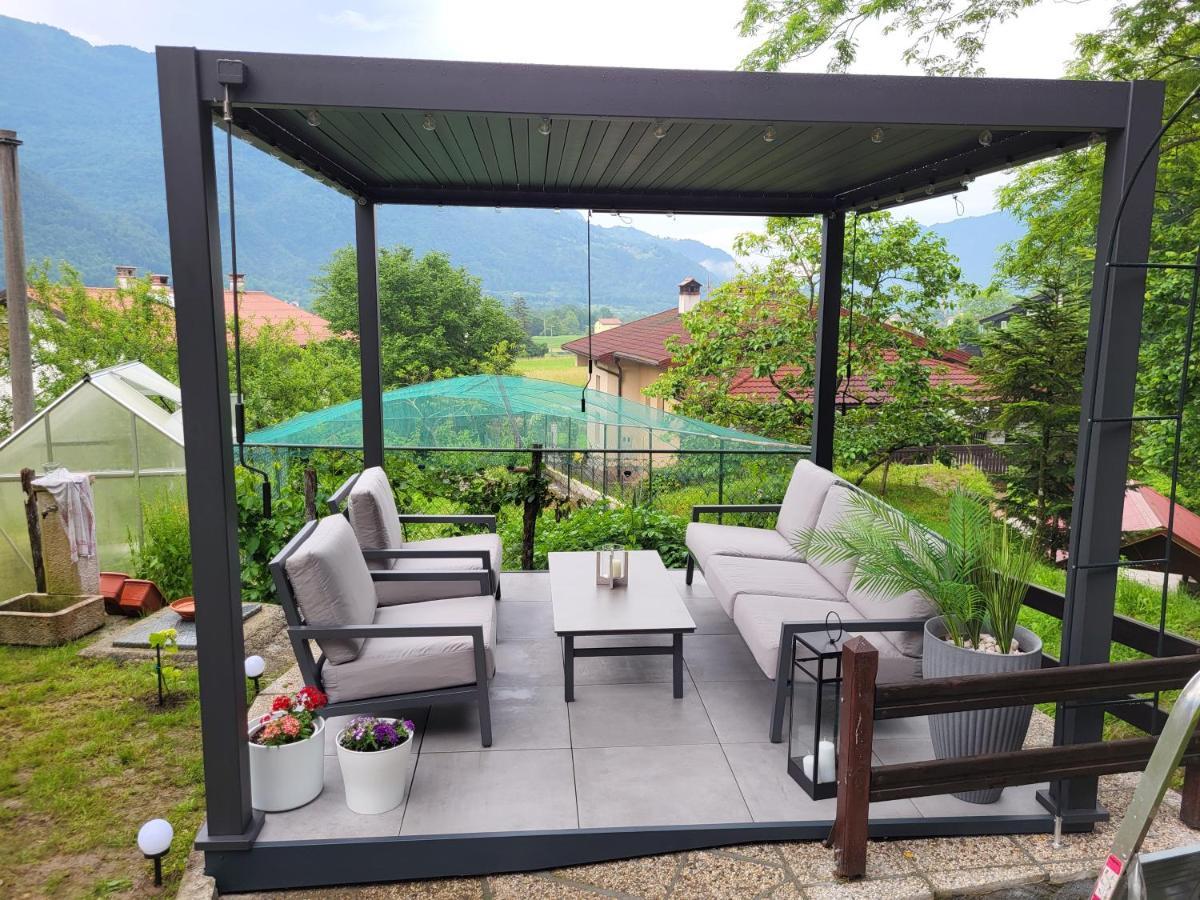 Cosy Cottage With Views Near Kobarid Ngoại thất bức ảnh